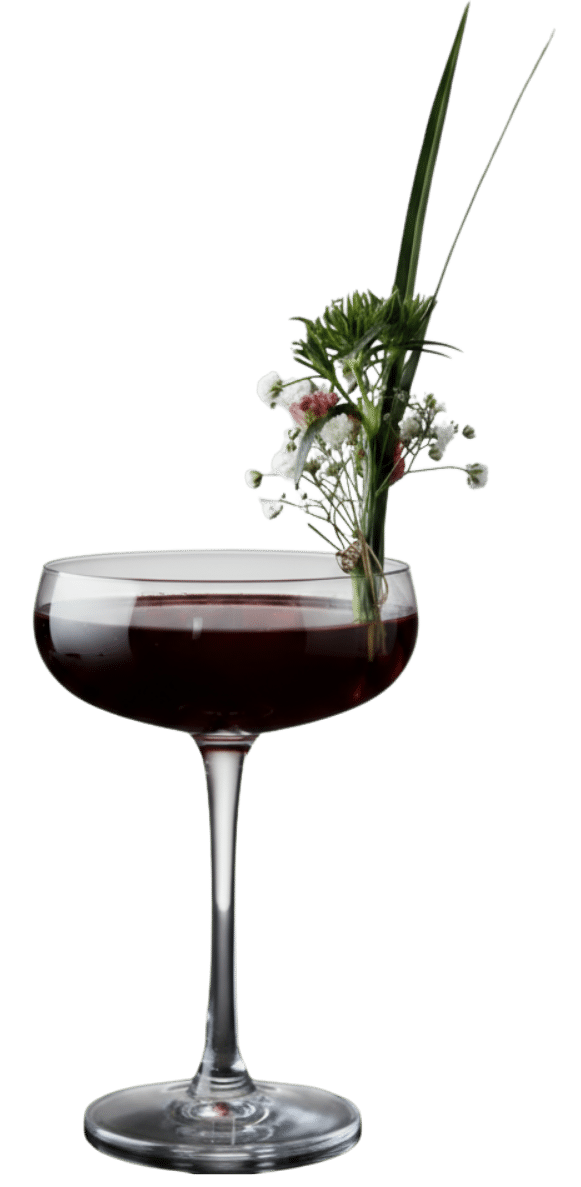 Photo d'un mocktail créatif nommé Rinsy servi au restaurant Guarà